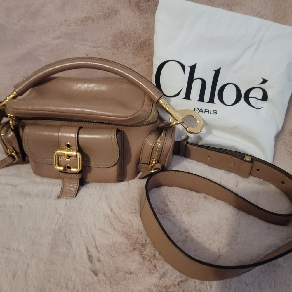 Chloe Small Camera Bag Woodrose